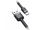 KABEL USB BASEUS TYP C 3A 1M GRAY BK CATKLF-BG1