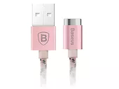 Kabel Magnetyczny USB Baseus Insnap 1m różowy Bez Adaptera
