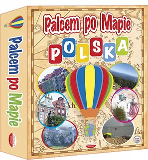 Abino Gra Palcem po mapie - Polska