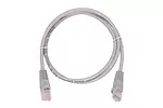 Manta Kabel sieciowy LAN Patchcord CAT.5E UTP 1m, skręcana para, miedziany