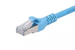 Manta Kabel sieciowy LAN Patchcord CAT.6A S/FTP 1m 10G foliowana skręcona para, miedziany