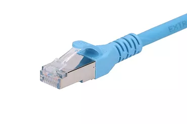 Manta Kabel sieciowy LAN Patchcord CAT.6A S/FTP 1m 10G foliowana skręcona para, miedziany