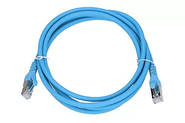 Manta Kabel sieciowy LAN Patchcord CAT.6A S/FTP 3m 10G foliowana skręcona para, miedziany