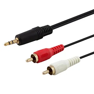 Kabel audio CLS-15 Mini 3.5mm - 2xRCA