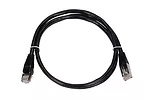 Manta Kabel sieciowy LAN Patchcord CAT.5E FTP 1m foliowana skręcona para, miedziany