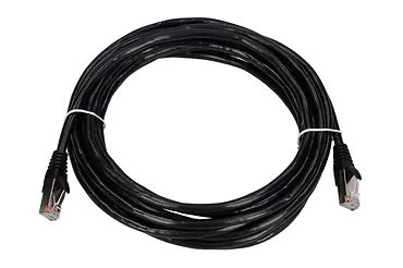 Manta Kabel sieciowy LAN Patchcord CAT.5E FTP 5m, foliowana skręcana para, miedziany