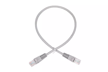 Manta Kabel sieciowy LAN Patchcord CAT.5E UTP 0,5m skręcana para, miedziany