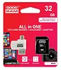 GOODRAM Karta pamięci microSDHC 32GB CL10 + Adapter + Czytnik