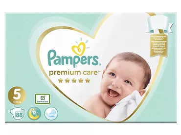 Pieluszki Pampers Premium Care 5 Junior 88 Szt.