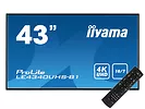 Monitor wielkoformatowy iiyama ProLite LE4340UHS-B1 43