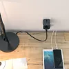 Uniwersalny podróżny adapter sieciowy PA-TA01, 2xUSB+1xUSB C, 7.8A, czarny, pasuje w 150 krajach