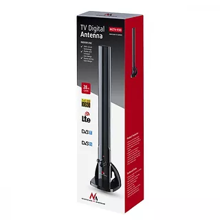 Maclean Antena TV DVB-T tubowa filtr LTE MCTV-930 czarna