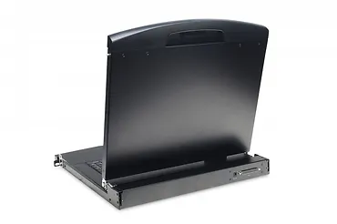 Digitus Konsola 19 LCD z touchpad KVM 8 portów 1U komplet kabli (8xDS-19231) klawiatura US