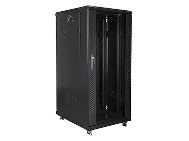 LANBERG Szafa stojąca Rack 19'' 27U 600x800mm czarna