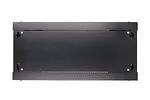 Qnap Szafka wisząca rack 4U 600x450 czarna szklane drzwi