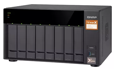 Qnap Serwer NAS HS-453DX-8G 4x0HDD 8GB 4x1,5GHz 1x10GbE NBASE-T Tower