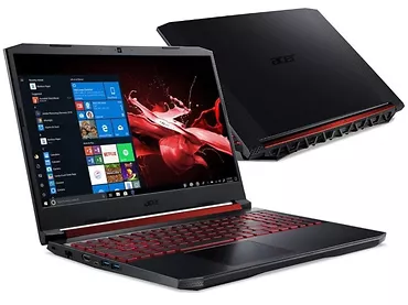 GAMER ACER NITRO 5 i7-9750H 8GB SSD512 1660Ti W10