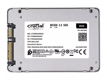 Dysk SSD Crucial MX500 500GB SATA3 CT500MX500SSD1