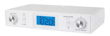 Radio kuchenne Bluetooth LCD FM podwieszane KM0817