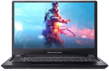 Laptop Dream Machines RS2060 i7-9750H/ 16.1”/RTX2060 6 GB/1 TB SSD M.2 PCIe/16 GB RAM