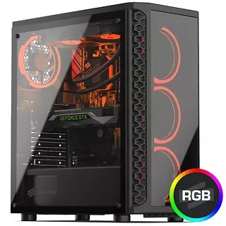 Komputer Apollo HELLFIREE AMD Ryzen 5 3600/16GB RAM/RTX2070 SUPER 8GB/2TB HDD+240GB SSD/Windows 10
