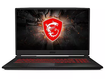 Laptop MSI GL75 i5-9300H/16GB RAM/SSD 512GB/GTX 1650/17,3'/120Hz/W10