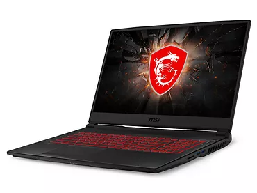 Laptop MSI GL75 i5-9300H/16GB RAM/SSD 512GB/GTX 1650/17,3'/120Hz/W10