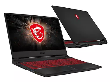 Laptop MSI GL65  i7-9750H/8GB RAM/SSD 256GB/GTX1650/15,6'/120Hz/W10