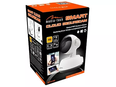 Kamera Wewnętrzna Media-Tech Smart Cloud Securecam MT4100