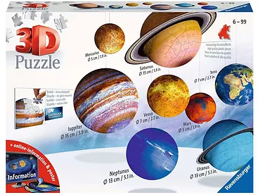 Ravensburger Puzzle Układ Planet 540 elementów 6+