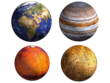 Ravensburger Puzzle Układ Planet 540 elementów 6+