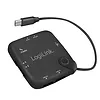 LogiLink Hub USB 2.0, 3 porty z czytnikiem kart OTG, USB Typ-C