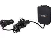 Technaxx rodzinna ładowarka samochodowa 4× USB (max. 2,4 A) TE14