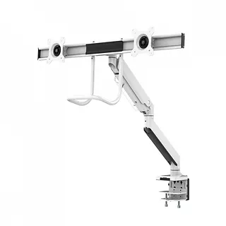 Uchwyt biurkowy NM-D775DXWHITE na dwa monitory