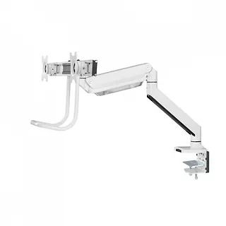Uchwyt biurkowy NM-D775DXWHITE na dwa monitory