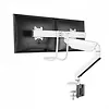 Uchwyt biurkowy NM-D775DXWHITE na dwa monitory