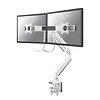Uchwyt biurkowy NM-D775DXWHITE na dwa monitory