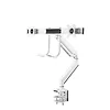 Uchwyt biurkowy NM-D775DXWHITE na dwa monitory