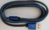 Gembird Kabel USB 2.0 Type C premium jeans 2 m