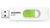 Adata Pendrive UV320 64GB USB 3.2 Gen1 Biało-zielony