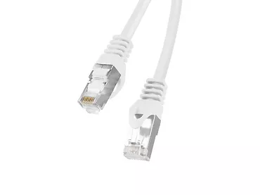 LANBERG Patchcord FTP PCF6-10CC-0100-W kat.6 1M biały