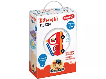 Czuczu Książeczka Dźwięki Pojazdy