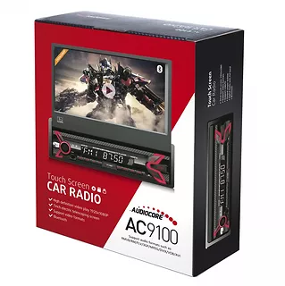 Audiocore Radioodtwarzacz Panel Dotykowy LCD RDS AC9100