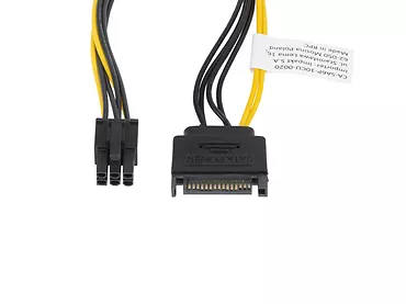 LANBERG Kabel SATA zasilający - PCI Express 6Pin 20cm