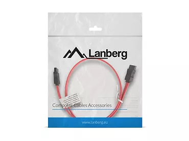 LANBERG Kabel SATA DATA III 0.5M