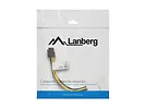 LANBERG Kabel rozdzielacz zasilania 2xHDD - 6Pin BTX/PSU