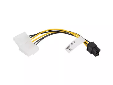 LANBERG Kabel rozdzielacz zasilania 2xHDD - 6Pin BTX/PSU