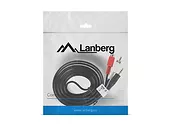 LANBERG Kabel Minijack - 2x Chinch M/M 2M