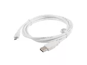 LANBERG Kabel USB 2.0 micro AM-MBM5P 1.8M biały