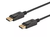 Elmak Kabel DisplayPort M - DisplayPort M, wersja 1.2, 4K, pozłacane końcówki, 3m SAVIO CL-137